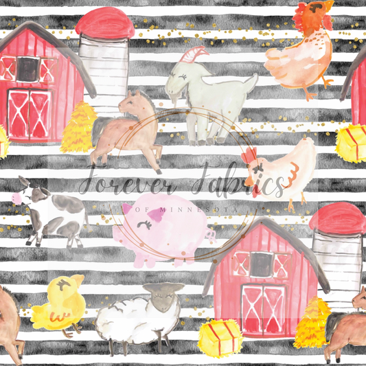 Barnyard Fun | Preorder | By The Yard