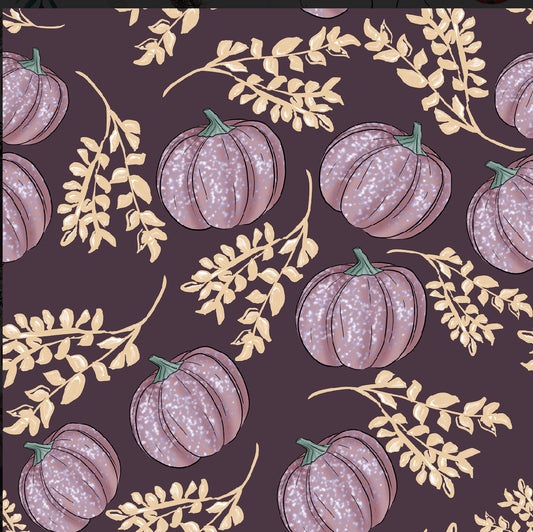 Purple Pumpkins | Preorder | By The Yard