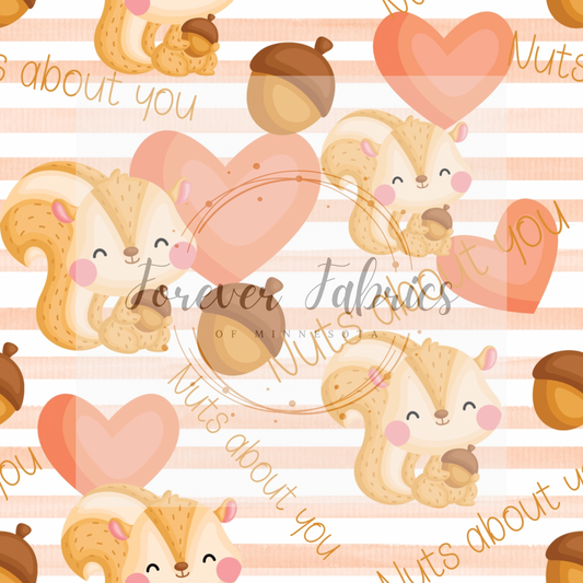 Squirrel  Love | Preorder | By The Yard