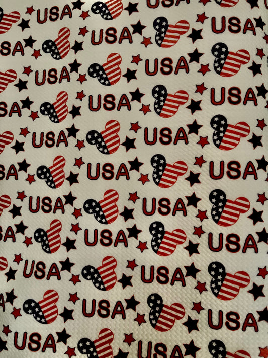 USA Ears |Printed Bullet