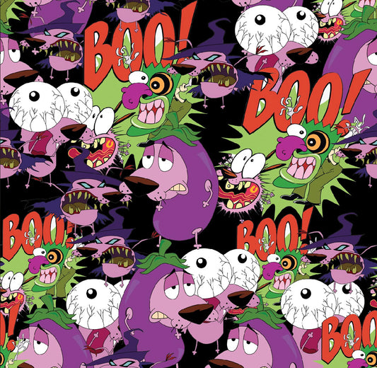 Silly Monsters saying Boo| Preorder | By The Yard