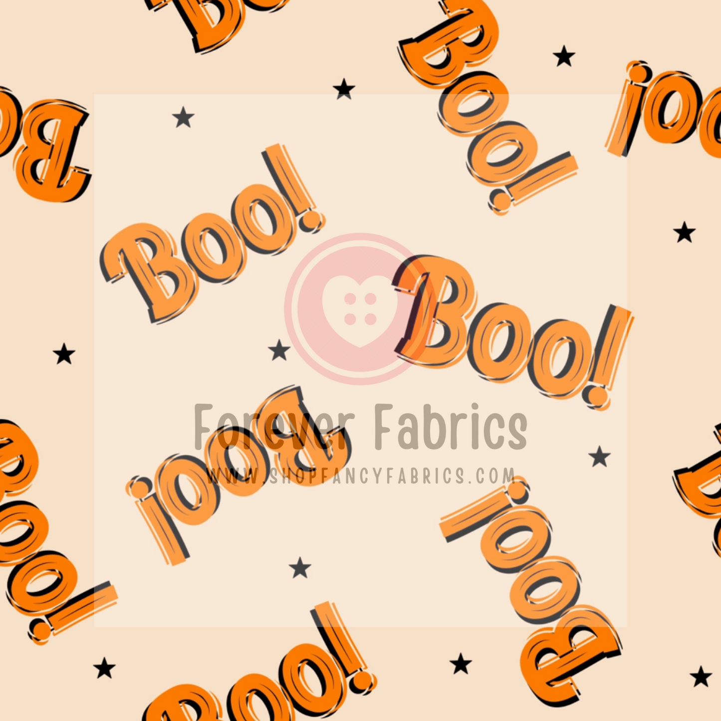 Boo Stars |Preorder | By The Yard