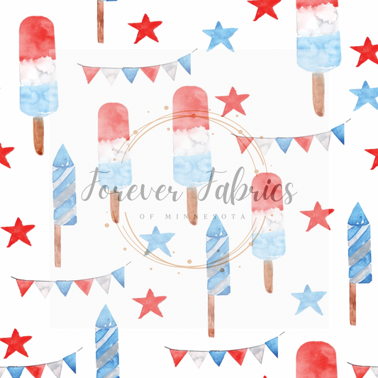 Bomb Pops | Preorder | By The Yard