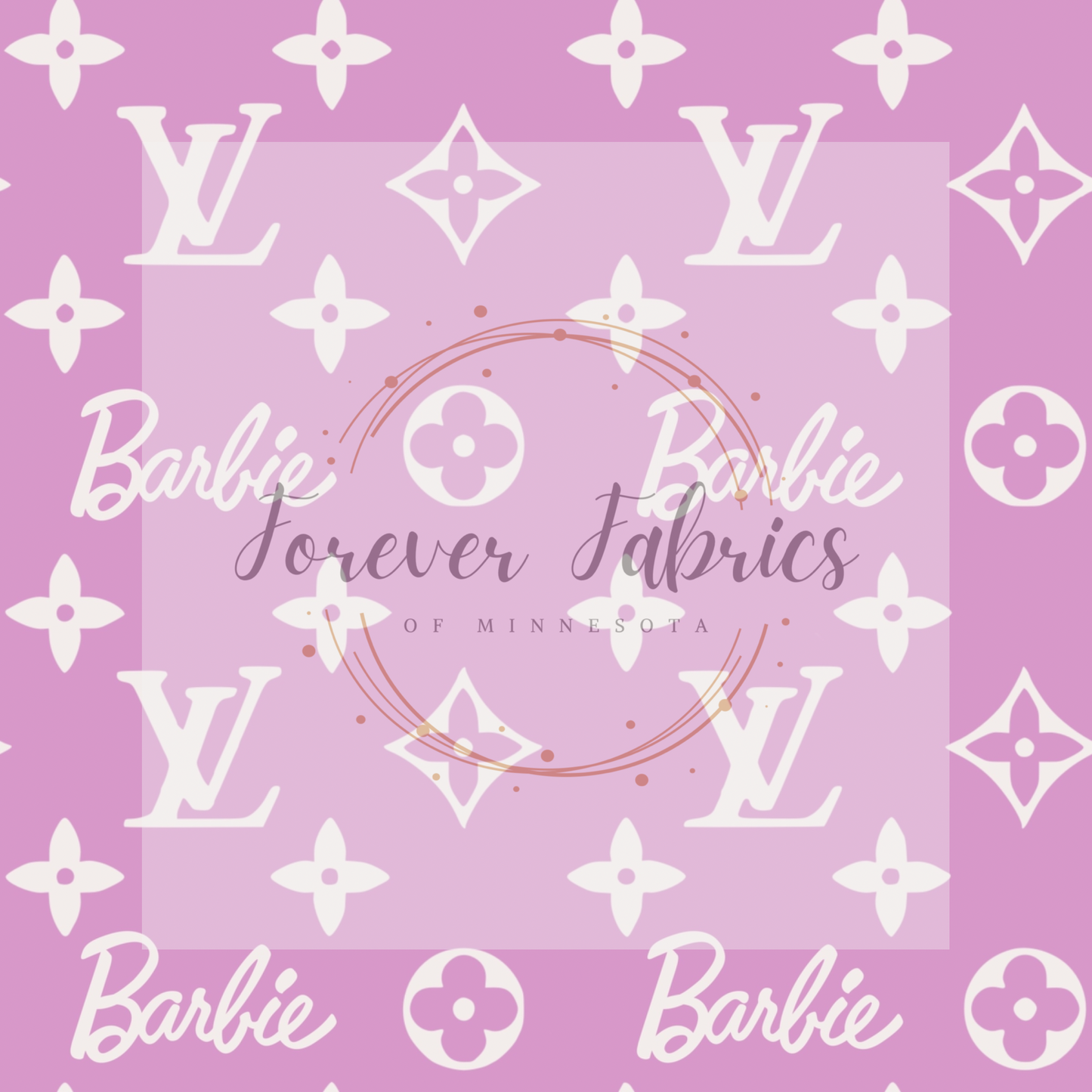 Barbie LV Lavender | Preorder | By The Yard