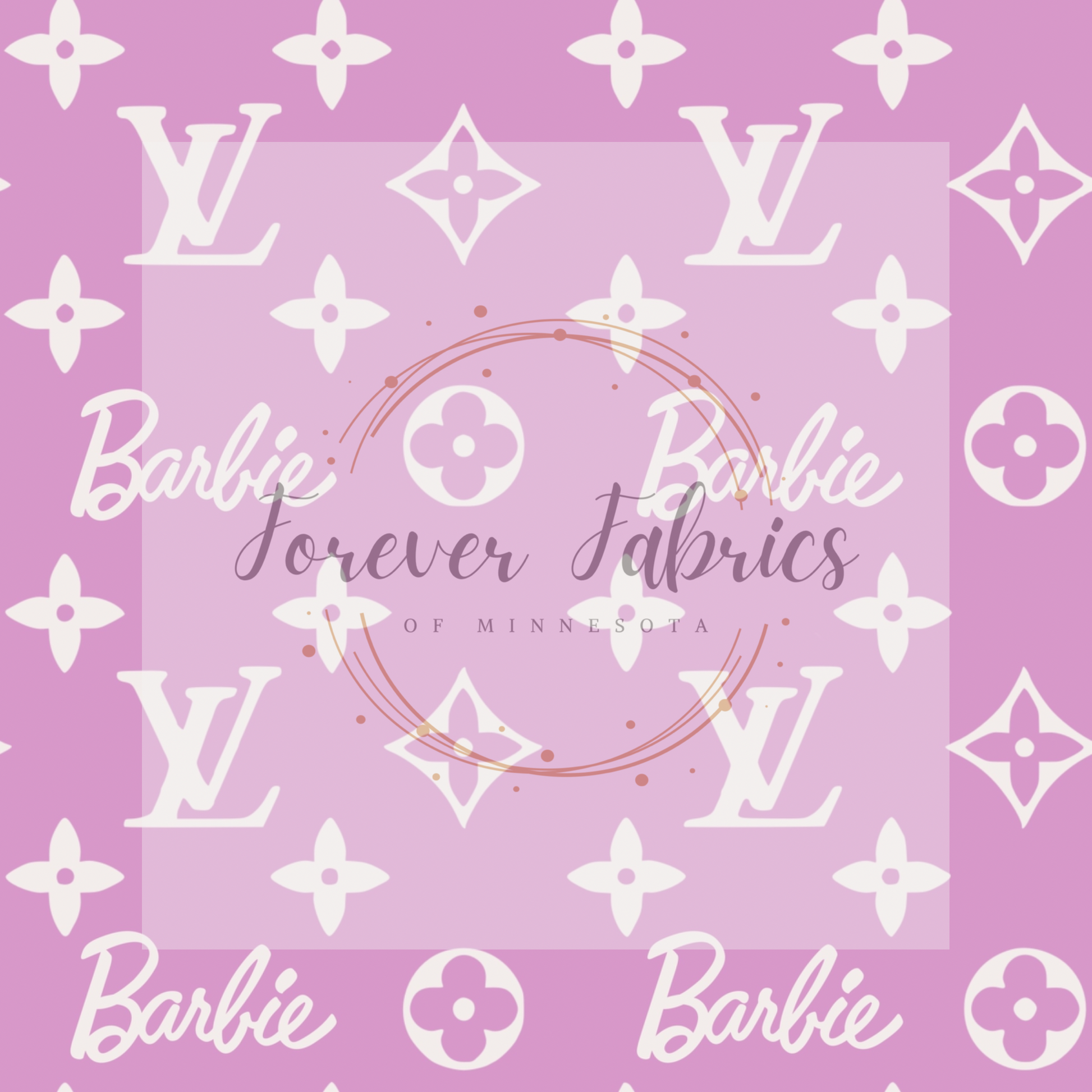 Barbie LV Printed Fabric – Garner Sewing Room