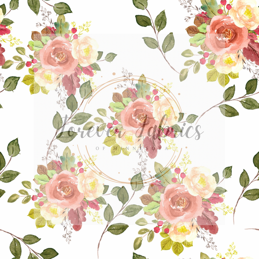 Boho Floral| Preorder | By The Yard