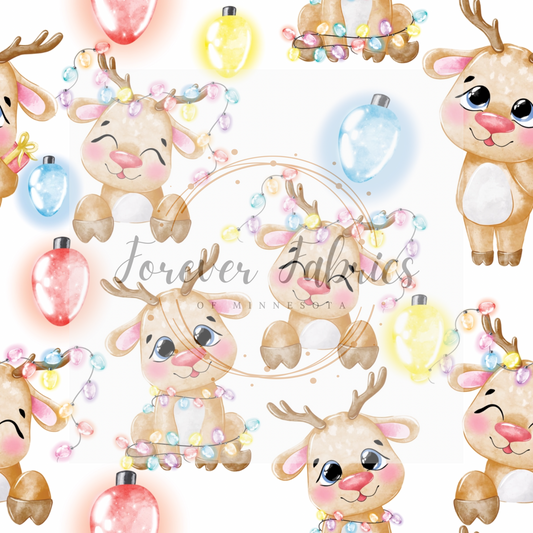 Cute Reindeer | Preorder | By The Yard