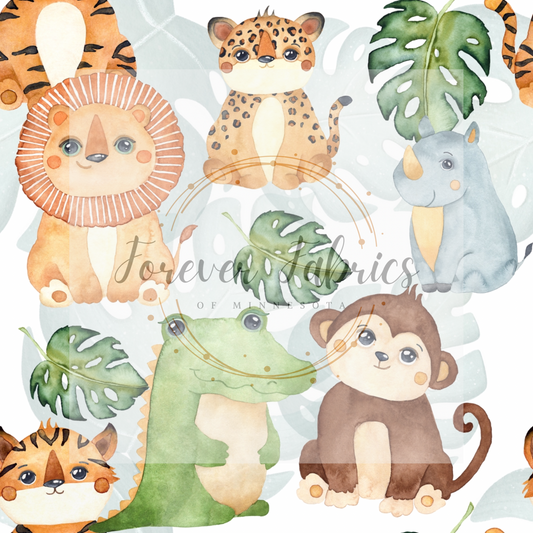 Playful Nursery Animals 3 | Preorder | By The Yard