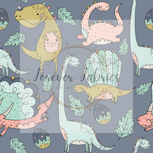 Dino Friends | Preorder | By The Yard