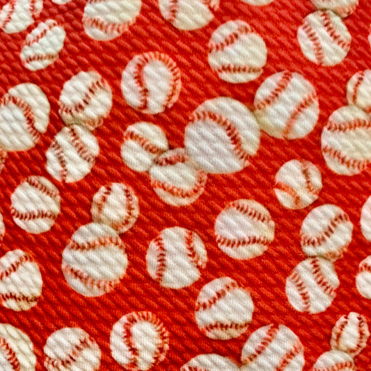 Red Baseball | Printed Bullet