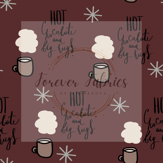 Hot Cocoa | Preorder| By The Yard