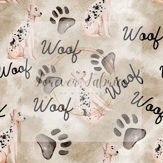 Woof. | Preorder | By The Yard