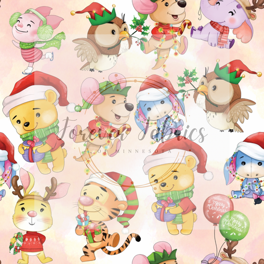 Santa Bears & Friends | Preorder | By The Yard