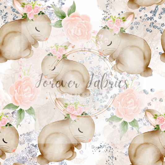 Roses & Rabbits | Preorder | By The Yard