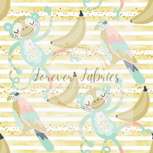 Monkeys & Bananas | Preorder | By The Yard